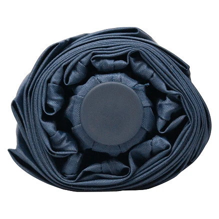 Зонт складной автоматический,  Forest Lotus, диаметр 100 см, радиус 23 дюйма,  9 панелей, в подарочной коробке, темно- синий