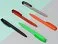 Ручка шариковая трехгранная UMA TRINITY K transparent GUM, soft-touch, черный small_img_2