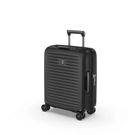 Чемодан VICTORINOX Airox Advanced, черный матовый, 100% поликарбонат Makrolon, 40x20x55 см, 33 л