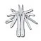 Мультитул VICTORINOX SwissTool Spirit MX, 105 мм, 24 функции, серебристый, в нейлоновом чехле small_img_1