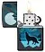 Зажигалка ZIPPO Wolf and Moon с покрытием Black Matte, латунь/сталь, чёрная, матовая, 38x13x57 мм small_img_2