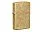Зажигалка ZIPPO Classic с покрытием Tumbled Brass, латунь/сталь, золотистая, матовая, 38x13x57 мм_ЗОЛОТИСТЫЙ