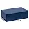 Подарочная коробка, размер 39*26,3*11 см, Solution Prestige Big Case Soft с магнитным клапаном и ручкой , темно-синяя_ТЕМНО-СИНИЙ, СОФТ ТАЧ