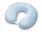 Подушка Basic из микрофибры с эффектом памяти U-shape, небесно голубой NEW_НЕБЕСНО-ГОЛУБОЙ
