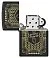 Зажигалка ZIPPO Lines Design с покрытием Black Matte, латунь/сталь, черная, матовая, 38x13x57 мм small_img_4