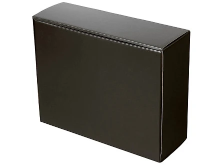 Коробка подарочная Raven, XL , черная, вн. размер 300х235х105 мм., горизонтальная