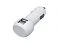 Автомобильная зарядка CC-01, 2 USB порта, белый цвет. small_img_2