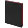 Еженедельник Flexy Latte Soft Touch Black Edition Color A4, черный с красным, датированный на 2026 г, в гибкой обложке small_img_2