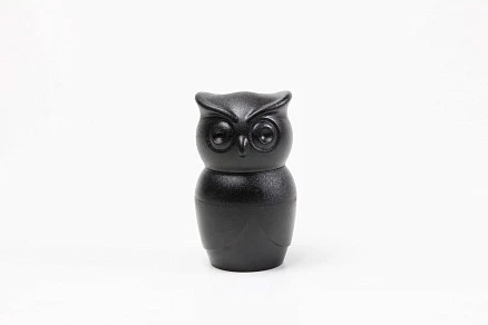 МЕЛЬНИЦА ДЛЯ СПЕЦИЙ Tasty Owl, чёрная