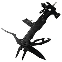 Мультитул Tools Kingston, черный, в подарочной коробке с чехлом