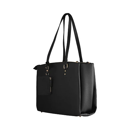 Сумка женская WENGER RosaLyn 14'', черная, полиэстер, 38х29х24 см, 20 л