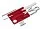 Швейцарская карточка VICTORINOX SwissCard Nailcare, 13 функций, полупрозрачная красная_COLOR_0.7240.T