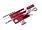 Швейцарская карточка VICTORINOX SwissCard Lite, 13 функций, полупрозрачная красная_COLOR_0.7300.T