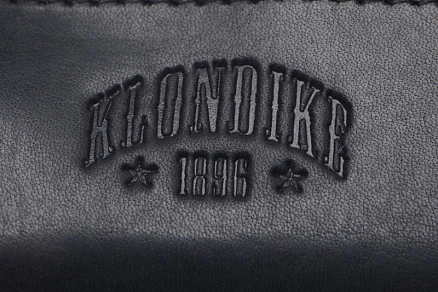 Ключница KLONDIKE Dawson, натуральная кожа в черном