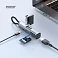 USB-хаб 7 в 1 USB-C - USB-A3.0 + 2хUSB-C + USB-C PD100Вт + HDMI + SD + microSD, серый, Deppa small_img_5