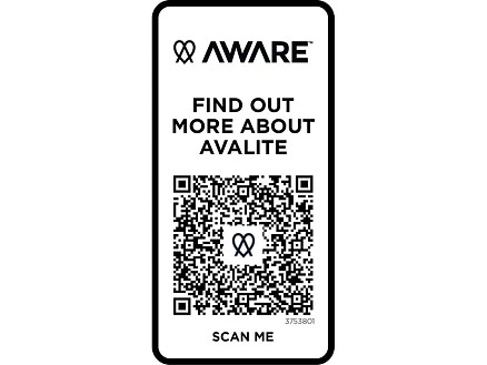 Avalite футболка унисекс Aware™ из переработанных материалов с коротким рукавом - Белый