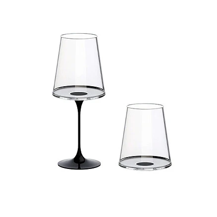 Хрустальный бокал для красного вина на магните Trebonn SplitGlass, 2 шт, 450 мл