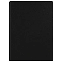 Ежедневник Flexy Foggia Folio B5, черный, недатированный, в гибкой обложке в подарочной коробке