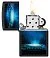 Зажигалка ZIPPO UFO Flame с покрытием Black Light, латунь/сталь, черная, матовая, 38x13x57 мм small_img_3