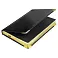Ежедневник полудатированный Classic Pristine Gold А5, черный с золотом, с металлическими уголками, в твердой обложке с поролоном small_img_4