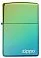 Зажигалка ZIPPO Classic с покрытием High Polish Teal, латунь/сталь, зелёная, глянцевая, 38x13x57 мм small_img_2