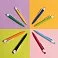 Ручка шариковая N16 soft touch, голубой, пластик, цвет чернил синий small_img_3
