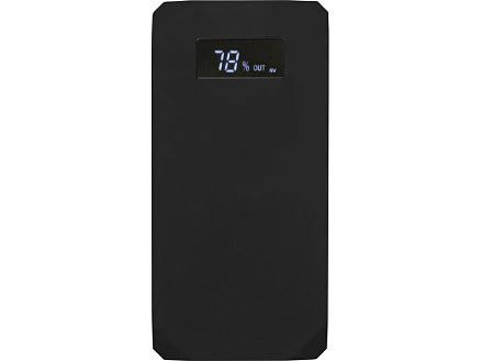 Портативное зарядное устройство Quickr с функцией быстрой зарядки, 10000 mAh, черный
