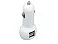 Автомобильная зарядка CC-01, 2 USB порта, белый цвет. small_img_3