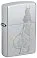 Зажигалка ZIPPO Devilish Ace с покрытием Satin Chrome, латунь/сталь, серебристая, 38x13x57 мм small_img_1