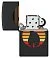Зажигалка ZIPPO Colorblock с покрытием Black Matte, латунь/сталь, черная, 38x13x57 мм small_img_4