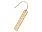 Закладка с линейкой из бамбука Bookmark, натуральный_НАТУРАЛЬНЫЙ