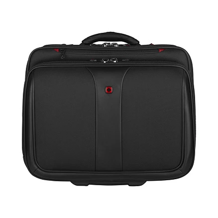 Мобильный офис WENGER Patriot с чехлом для ноутбука 15,6'', черный, 100% полиэстер 43х41х31 см, 25 л