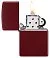 Зажигалка ZIPPO Classic с покрытием Merlot, латунь/сталь, бордовая, глянцевая, 38x13x57 мм small_img_3