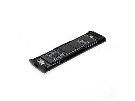 Внешний портативный SSD диск 2,5 128Гб TypeC, серебристый