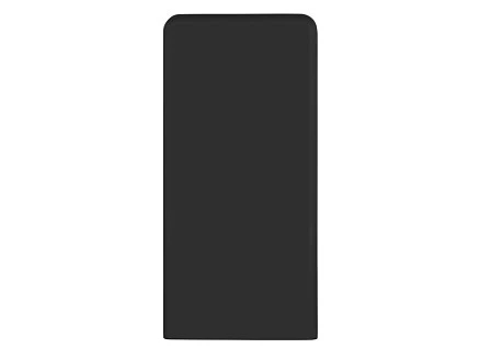 Портативное зарядное устройство с синей подсветкой логотипа Faros, soft-touch, 4000 mAh (P)