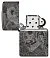 Зажигалка ZIPPO Mushroom Skulls с покрытием High Polish Black, латунь/сталь, черная, глянцевая, 38x13x57 мм small_img_4