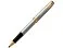 Ручка-роллер Parker (Паркер) Sonnet Core Stainless Steel GT, серебристый/золотистый small_img_1