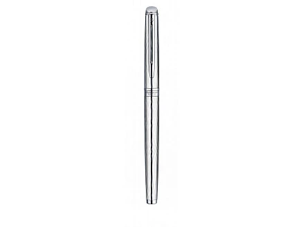 Перьевая ручка Waterman Hemisphere Deluxe , цвет: Metal CT, перо: F