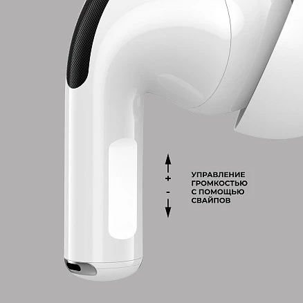 Беспроводные наушники с микрофоном Air Pro 2 ANC, TWS, BT 5.3, 300 мАч, ANC, QI, белый, Deppa