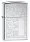 Зажигалка ZIPPO Venetian® с покрытием High Polish Chrome, латунь/сталь, серебристая, 38x13x57 мм_СЕРЕБРИСТЫЙ