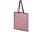 Эко-сумка Pheebs из переработанного хлопка, плотность 210 г/м², heather maroon_ТЕМНО-БОРДОВЫЙ