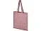 Эко-сумка Pheebs из переработанного хлопка, плотность 210 г/м², heather maroon small_img_1