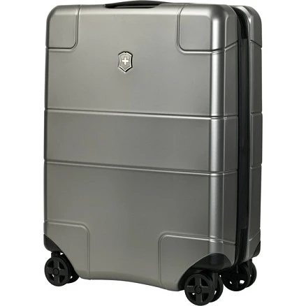 Чемодан VICTORINOX Lexicon, серый, 100% поликарбонат, 40x20x55 см, 34 л