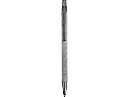 Ручка шариковая Stone Soft Touch Requis, металлическая, софт тач темно-серая