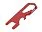 Мультиинструмент Carabiner, красный_КРАСНЫЙ