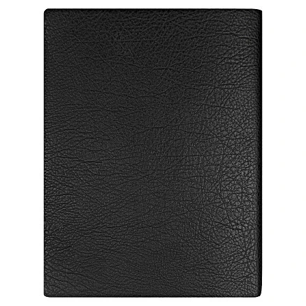 Ежедневник Flexy Foggia Leatherette B5, черный, недатированный, в гибкой обложке  в подарочной коробке