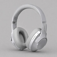 Беспроводные накладные наушники Stereo Ultra ANC, BT 5.4, ANC/ENC, 500мАч, серебристый, Deppa