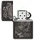 Зажигалка ZIPPO Skull с покрытием High Polish Black, латунь/сталь, черная, глянцевая, 38x13x57 мм small_img_4