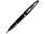 Перьевая ручка Waterman Carene, цвет: Black ST, перо: F или М чернила: blue_ЧЕРНЫЙ, СЕРЕБРИСТЫЙ