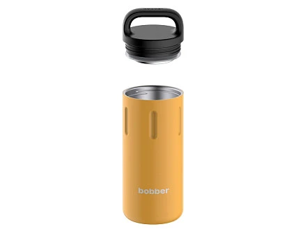 Вакуумный термос с керамическим покрытием бытовой, тм bobber, 590 мл. Артикул Bottle-590 Ginger Tonic (имбирный тоник)